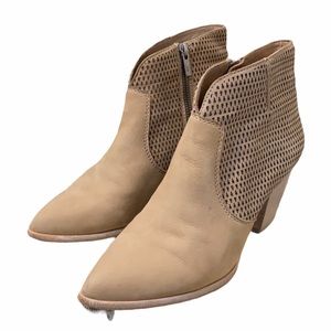 Frye Booties Size 8.5 Taupe